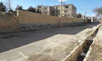 پایان پروژه ساخت دیوار ضلع شمالی دانشكده