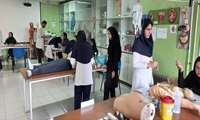 برگزاری آزمون آسکی (OSCE) در دانشکده پیراپزشکی نهاوند