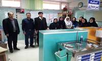 اهداي گل و تجليل از پرستاران شهرستان نهاوند