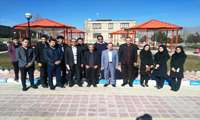 دیدار صمیمی و بازدید معاونت آموزشی دانشگاه از دانشکده