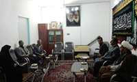 دیدار ریاست و کارکنان دانشکده پیراپزشکی با امام جمعه نهاوند 